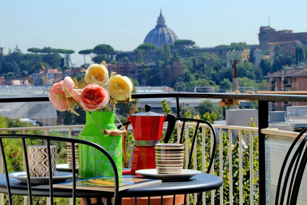 Vatican View Viale Di Valle Aurelia Rome Bagian luar foto
